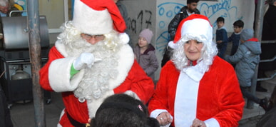 Eschen: Weihnachtsmann im Doppelpack